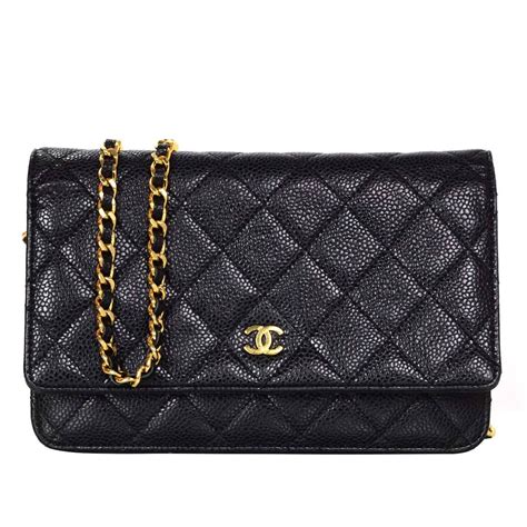 chanel woc crossbody bag|Chanel wallet bag with chain.